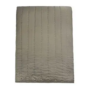 Moudhome - SENSES quiltet sengetæppe brun - 260x260 cm