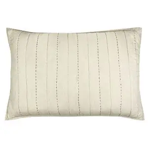 Moudhome - SENSES quiltet beige pudebetræk - 50x70 cm