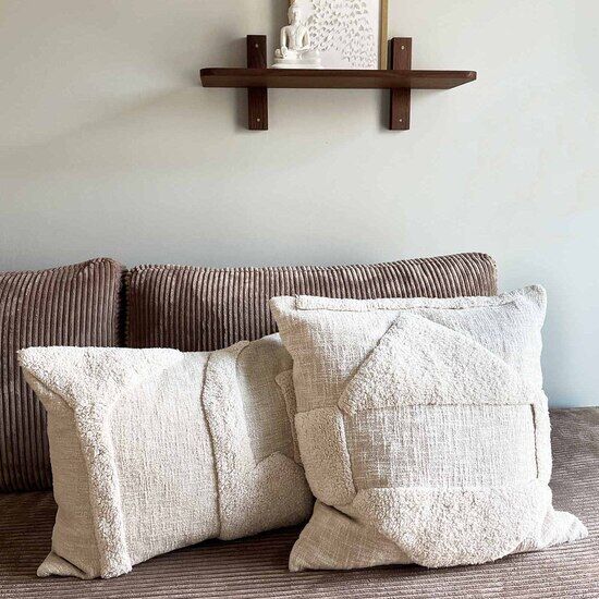 Moudhome - KALA beige pudebetræk - 50x50 cm