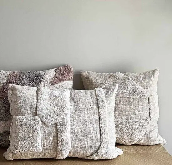 Moudhome - KALA beige pudebetræk - 40x60 cm