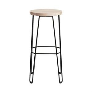 Image of Muubs barstol - Move barstol H75 - Sort/natur