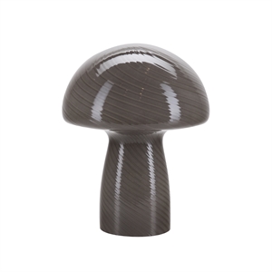Bahne - Mushroom Bordlampe - Grå - XL - 32 cm høj