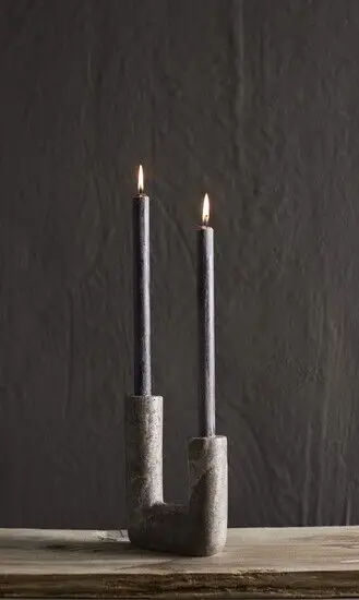 Muubs -Minerva Lysestage - Titanium