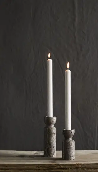 Muubs -Minerva Multi Fyrfadsstage - 2 stk. - Titanium