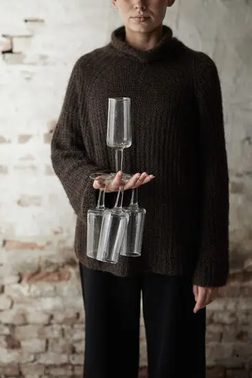 Muubs -Suiro Champagneglas - 250 ml - Klar