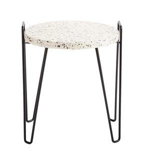Image of Muubs - Freya sidebord - Jern/Terazzo