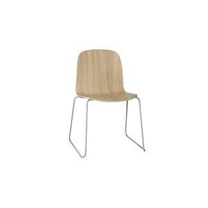 Image of Muuto - Visu Chair - Stainless Steel - oak shell