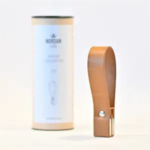 Nordan Home - Magnetisk Håndklædeholder - Large - Natur læder