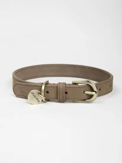 Nordog - Thomas Hundehalsbånd Nougat - X-large