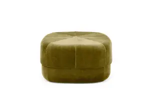 Normann Copenhagen - Circus Velour Pouf Large - Moss