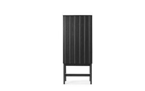 Normann Copenhagen - Rib Cabinet High - Soft Black