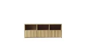 Normann Copenhagen - Rib Sideboard Low Hybrid - Oak