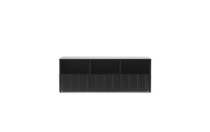 Normann Copenhagen - Rib Sideboard Low Hybrid - Soft Black