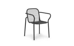 Normann Copenhagen - Havestol - armstol - Vig - Sort