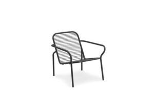 Normann Copenhagen - Havestol - Lounge stol - Vig - Sort