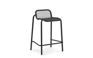 Normann Copenhagen - Bar havestol - Vig - 65cm - Sort