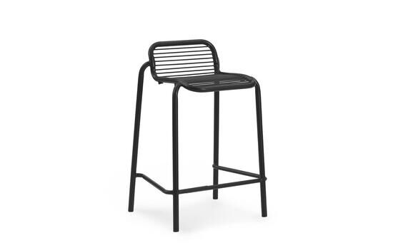 Normann Copenhagen - Bar havestol - Vig - 65cm - Sort