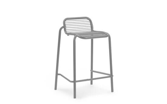 Normann Copenhagen - Bar havestol - Vig - 65cm - Grå