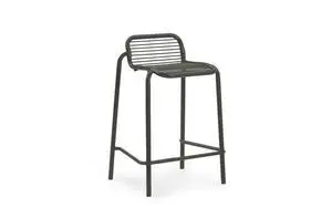 Normann Copenhagen - Bar havestol - Vig - 65cm - Mørke grøn