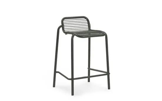 Normann Copenhagen - Bar havestol - Vig - 65cm - Mørke grøn