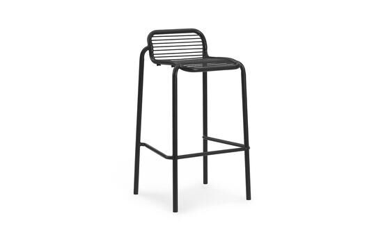 Normann Copenhagen - Bar havestol - Vig - 75cm - Sort