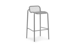 Normann Copenhagen - Bar havestol - Vig - 75cm - Grå