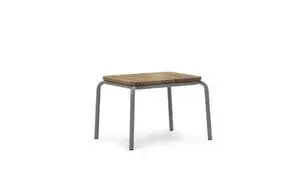 Normann Copenhagen - Havebord - Vig Robinie - 55x45 - Grå