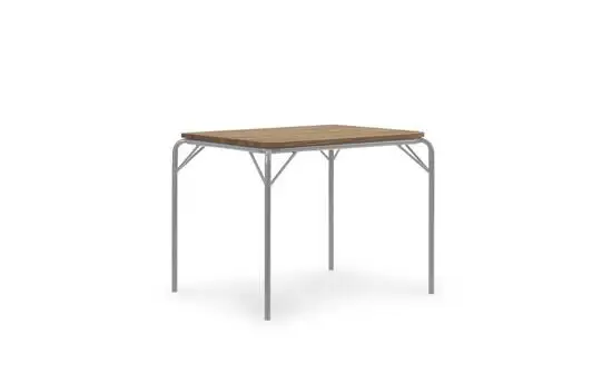 Normann Copenhagen - Havebord - Vig Robinie - 90x80 - Grå