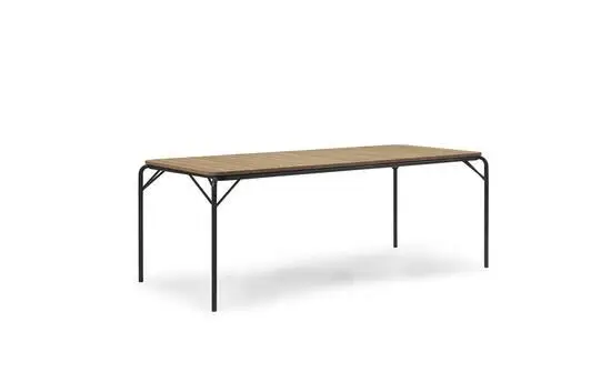 Normann Copenhagen - Havebord - Vig Robinie - 90x200 - Sort