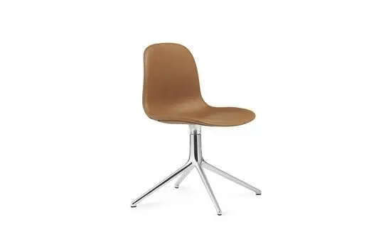 Normann Copenhagen - Form Chair Swivel 4L Full Uph. Alu