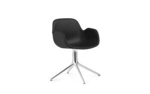 Normann Copenhagen - Form Armchair Swivel 4L Full Uph. Alu