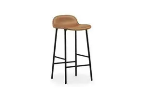 Normann Copenhagen - Form Barstool 65 cm Full Upholstery Steel