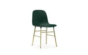 Normann Copenhagen - Form Chair - Brass/grøn