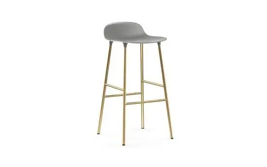 Normann Copenhagen - Form Barstool 75 cm Brass