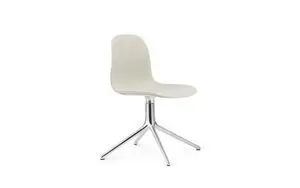 Normann Copenhagen - Form Chair Swivel 4L Full Uph. Alu