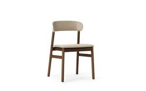 Normann Copenhagen - Herit Chair Læder - Sand/Smoked Oak