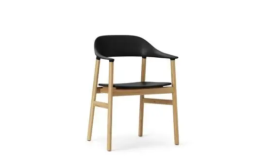 Normann Copenhagen - Stol - Herit Armchair - Eg/Sort