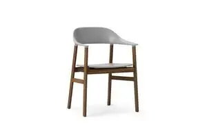 Normann Copenhagen - Stol - Herit Armchair - Røget eg/Grå