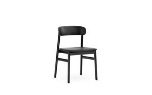 Normann Copenhagen - Herit Chair Upholstery Black Oak