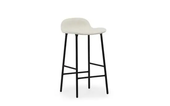 Normann Copenhagen - Form Barstool 65 cm Full Upholstery Steel