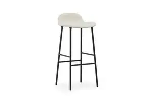 Normann Copenhagen - Form Barstool 75 cm Full Upholstery Steel