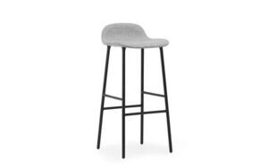 Normann Copenhagen - Form Barstool 75 cm Full Upholstery Steel