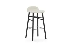 Normann Copenhagen - Form Barstool 75 cm Full Upholstery Black Oak