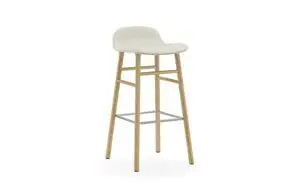 Normann Copenhagen - Form Barstool 75 cm Full Upholstery Oak