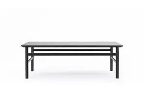 Normann Copenhagen - Grow Table 70 x 120 cm - Sort Eg