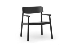 Normann Copenhagen - Timb Lounge Armchair - Sort ask