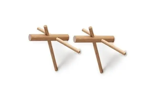 Normann Copenhagen Sticks knage - natur (2 stk. i en æske) 