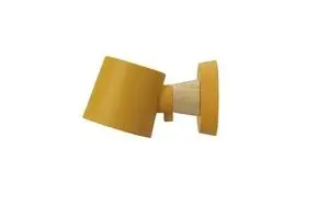 Normann Copenhagen - Rise Wall Lamp Hardwired - Gul