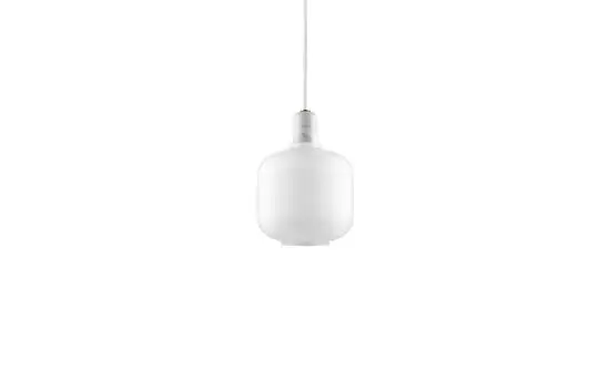 Normann Copenhagen lampe - Amp small (white/white) 