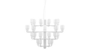 Normann Copenhagen - Amp Chandelier Large - Hvid